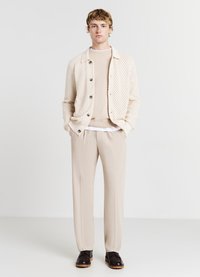 Calliope TINTA UNITA - Pantalon classique - corda
