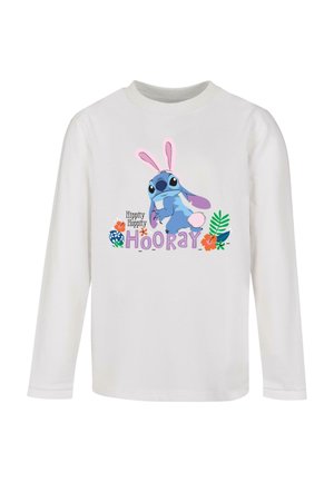 LILO AND STITCH  HIPPITY HOOP STITCH  - Long sleeved top - white
