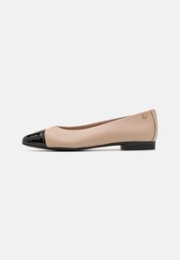 Ballet pumps - black/biscuit