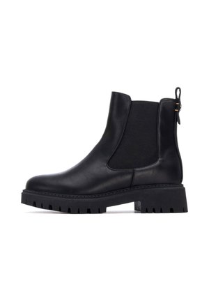 Botines con plataforma - black