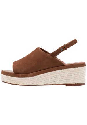 Weekend Max Mara Korkeakorkoiset sandaalit - brown