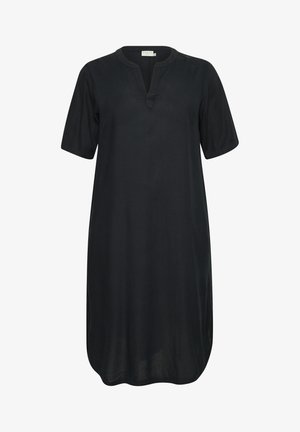 Kaffe Curve KAFFE CURVE KCMILLE KAFTAN DRESS - Nappali ruha - black deep