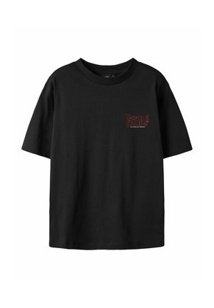 LOOSE FIT - Majica kratkih rukava s printom - black