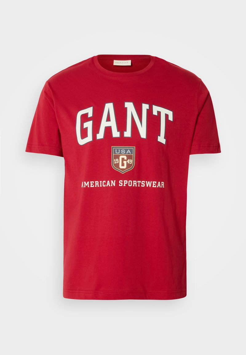 Gant T-shirt print roze
