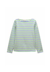 Unselected, green blue striped
