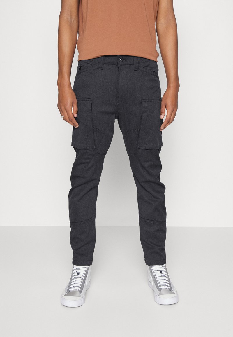 G-STAR ZIP PKT 3D SKINNY CARGO - Calças cargo - heather bracket shadow