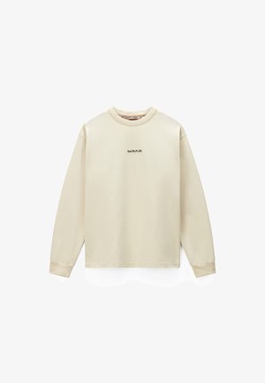 Napapijri, TENRI LS - Basic T-shirt - natural