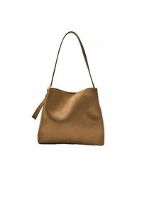 SHOULDER WITH BUCKLE  - Handbag - brown
