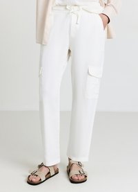 Calliope UNITA - Cargohose - bianco lana