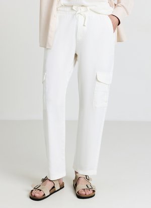UNITA - Cargohose - bianco lana