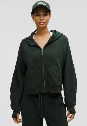 Tröja med dragkedja - rainforest green