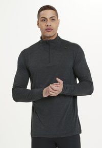 ELITE LAB - MIDLAYER CORE X1 ELITE - Long sleeved top - black melange Thumbnail Image 1