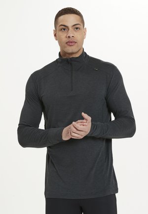 MIDLAYER CORE X1 ELITE - Longsleeve - black melange