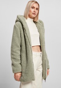 Urban Classics LADIES SHERPA JACKET - Vinterkappa /-rock - softsalvia