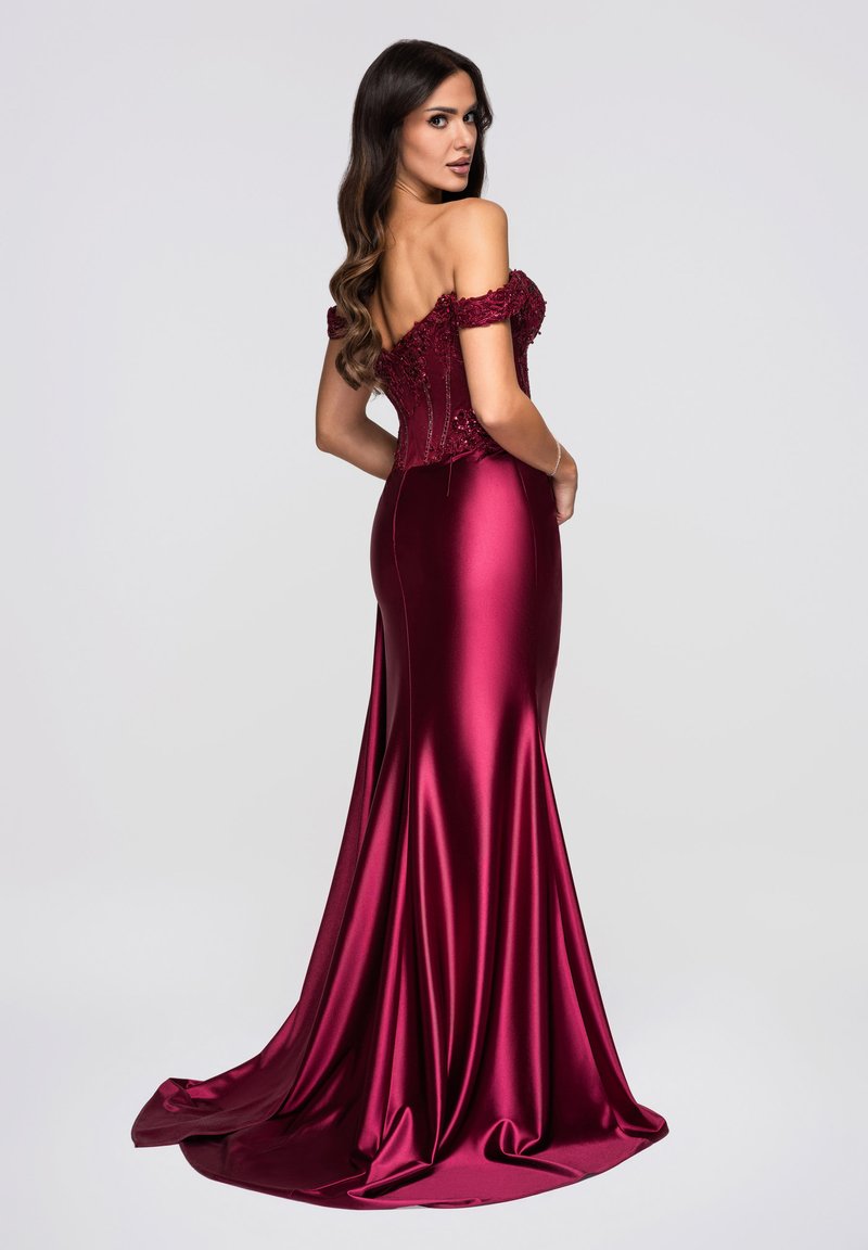sachin and babi light blue dress Women's Burgundy Formal Dresses & Evening Gowns main image 1