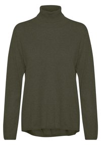 Culture CUANNEMARIE LOOSE ROLL-NECK - Džemperis - olive night melange