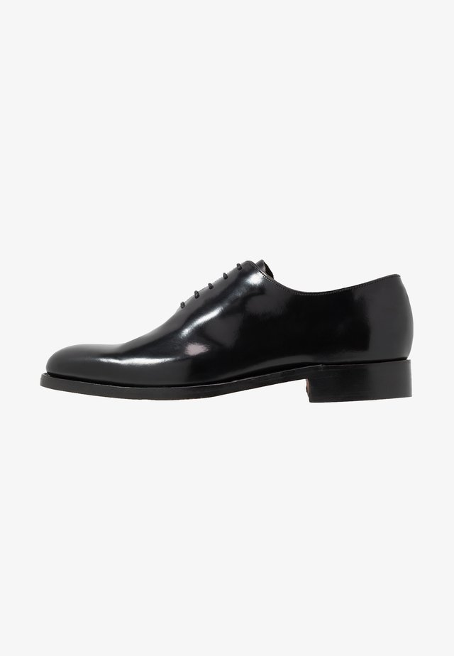 NELSON - Stringate eleganti - black
