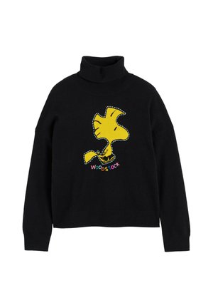 CHINTI & PARKER, CHINTI & PARKER SWEATERS WOODSTOCK ROLL NECK SWEATER - Strickpullover - black