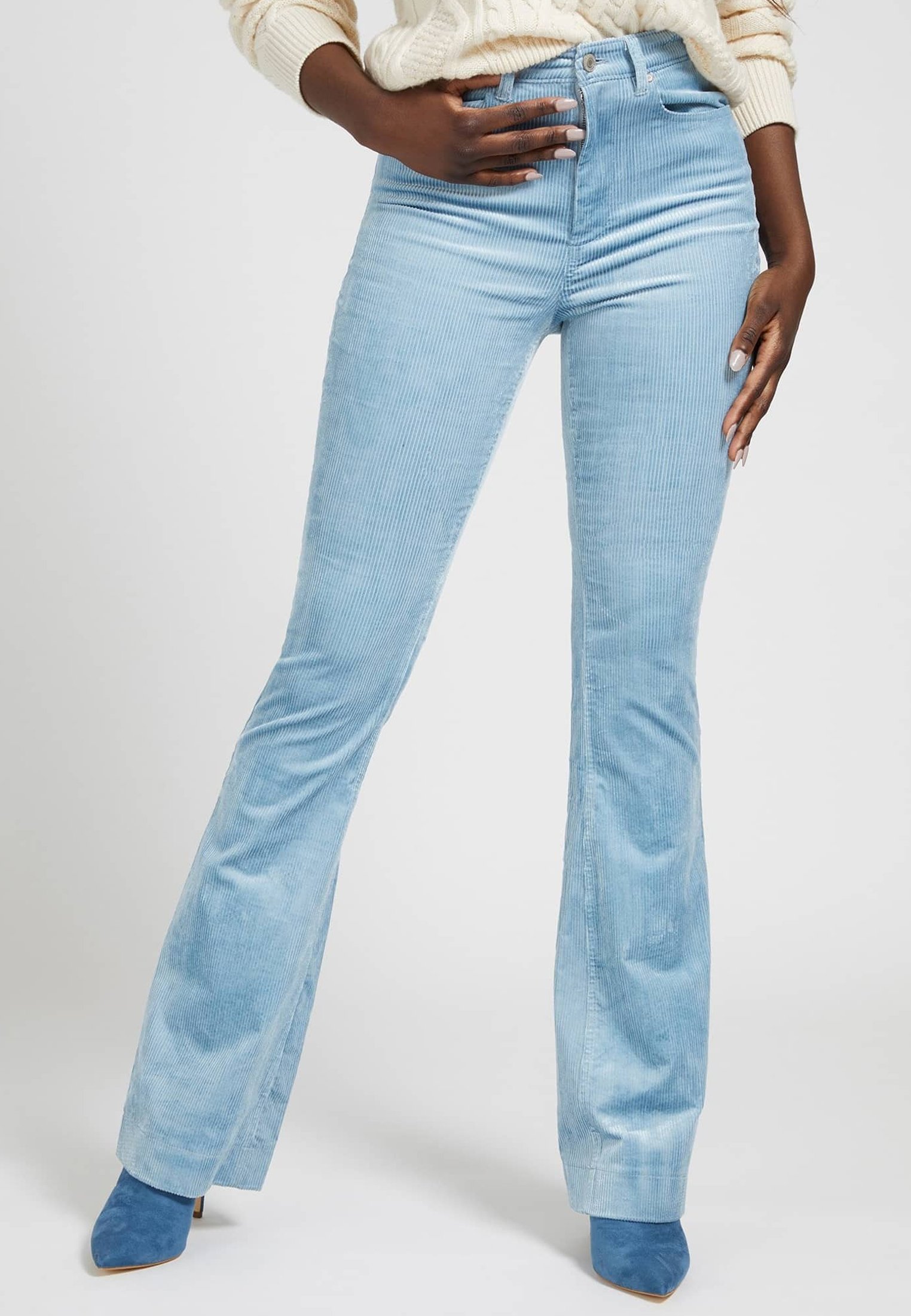 Guess Vaqueros a campana - azul - Zalando.es