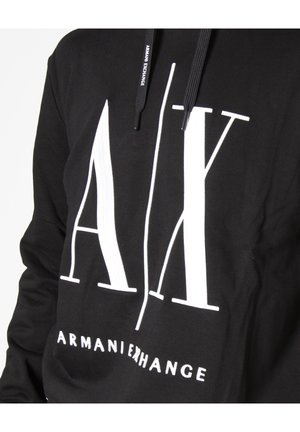 Armani Exchange FELPA - Hættetrøje - black