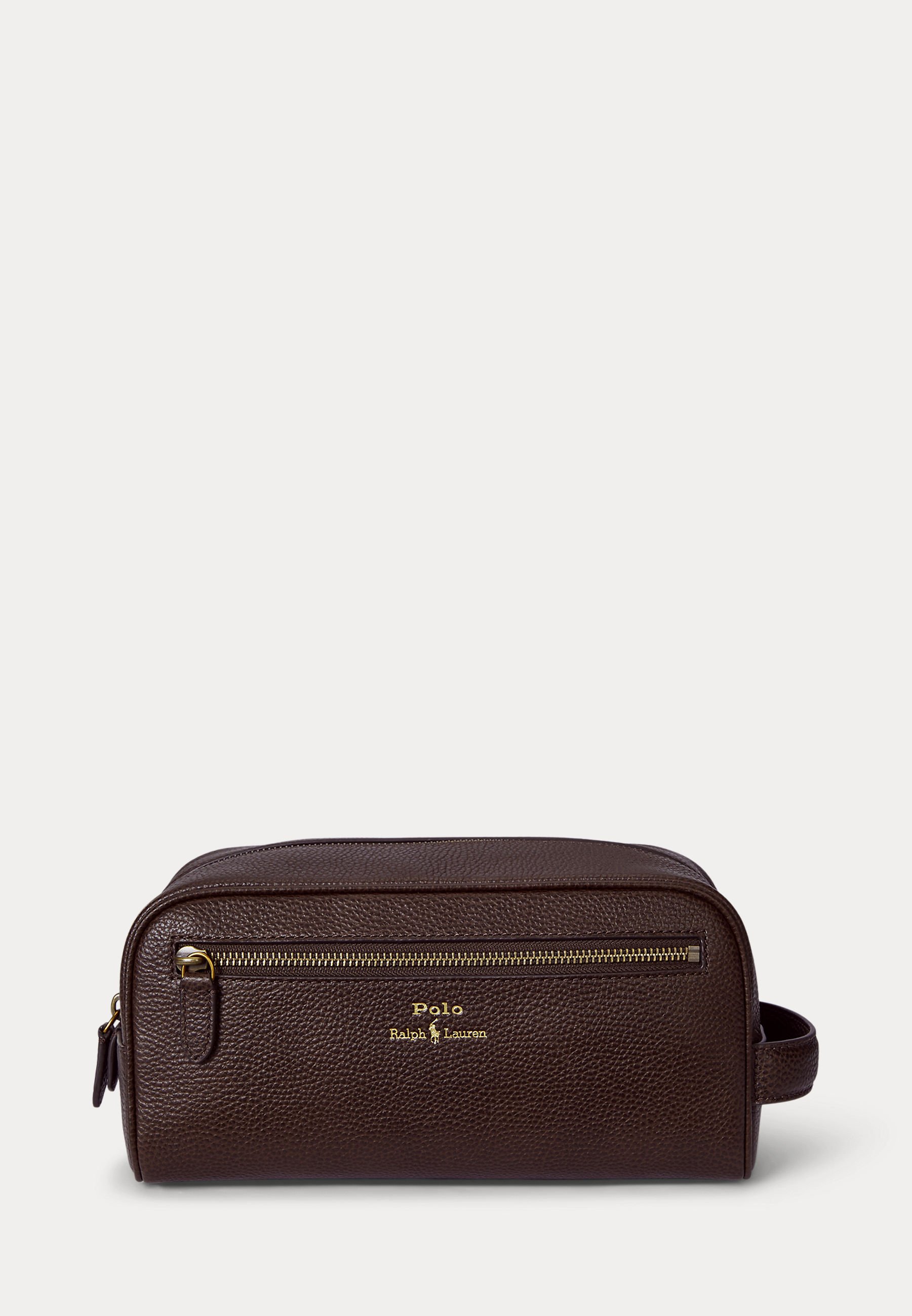 Polo Ralph Lauren PEBBLED LEATHER TRAVEL CASE UNISEX - Necessaire