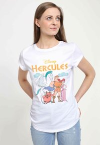 Henry Tiger HERCULES HERCULES GROUP - Triko s potiskem - white