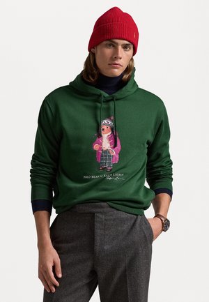 POLO BEAR FLEECE HOODIE - Sweat à capuche - vintage pine