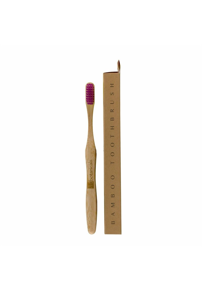Dr Botanicals - BAMBOO TOOTHBRUSH WITH MEDIUM BRISTLES - Szczotka do włosów, Powiększ
