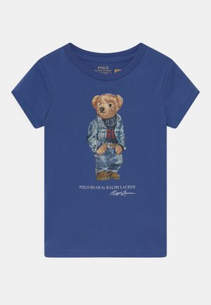 Print T-shirt - liberty blue