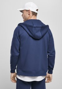 Urban Classics TERRY - Sudadera con cremallera - darkblue