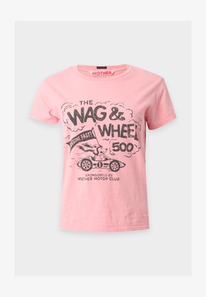 Mother, THE LITTLE GOODIE GOODIE - Printtipaita - light pink/black