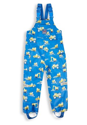 DIGGER PRINT WATERPROOF - Salopete - blue