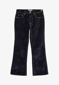Unausgewählt, navy velvet flocked