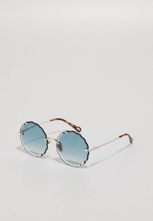 ROSIE RIMLESS ROUNDED METAL SUNGLASSES - Sonnenbrille