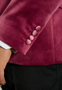 Next SLIM - Sacou de costum - fushsia pink