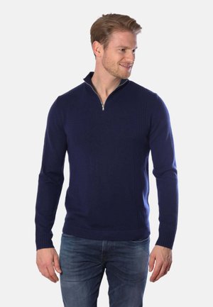HALF-ZIP   - Maglione - blue