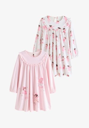 Next, 2 PACK - Camisón - white/pink ballerina