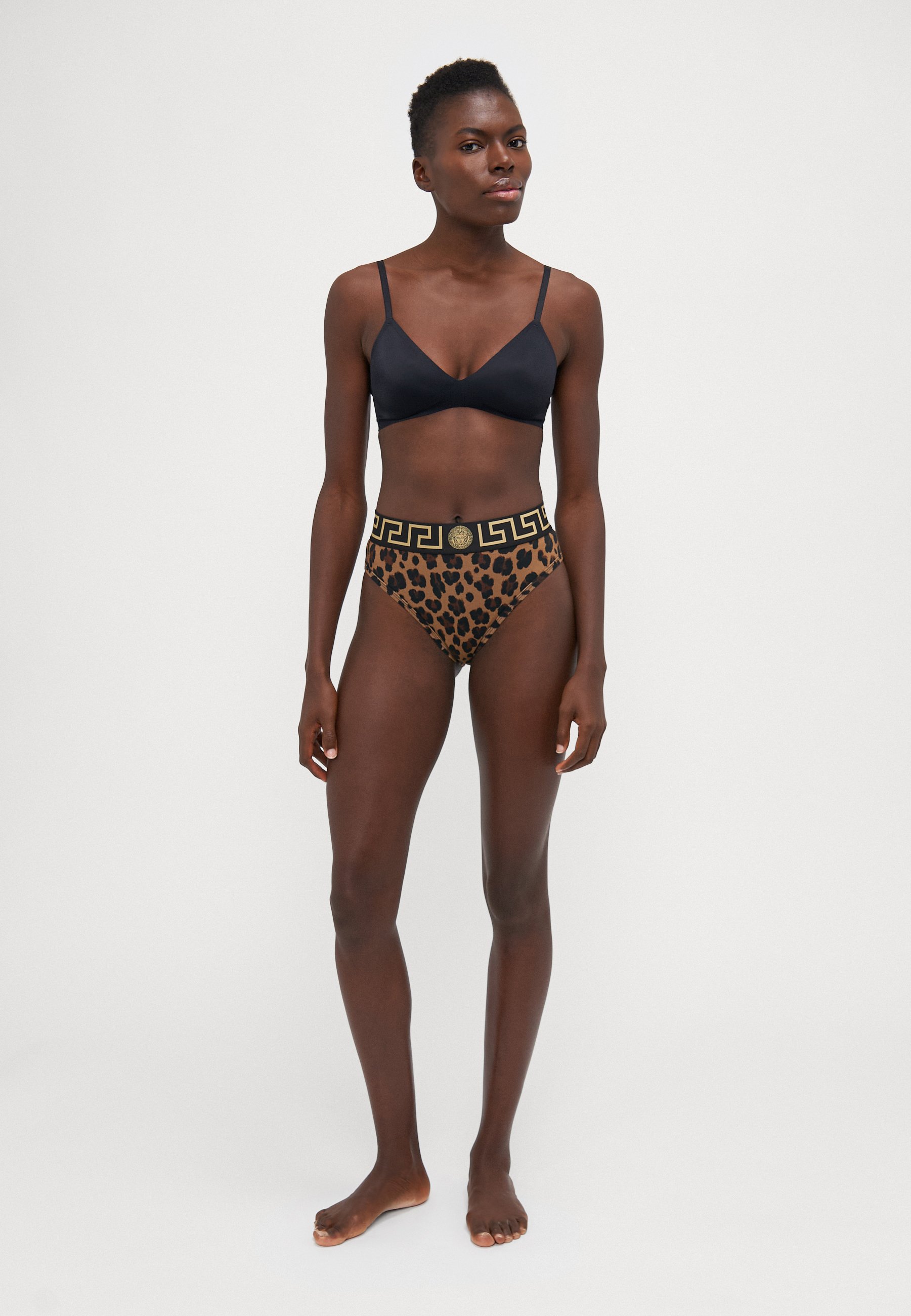 【関税込み】Versace Underwear グレー Topeka ブラ Versace UNDERWEAR TOPEKA STRETCH - Briefs - fuxia/black