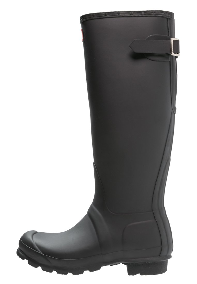 ★Hunter★(W) OG Tall Back Adjustable Boots★Navy HUNTER Original Back Adjustable Tall store Rain
