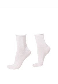 SEAMLESS SHORT - Socks - weiß white