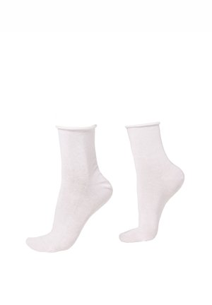 SEAMLESS SHORT - Calcetines - weiß white