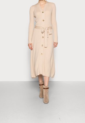 Pletené šaty - dark red