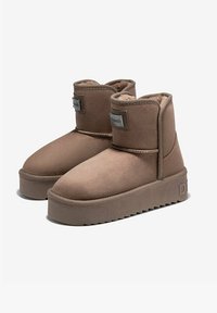 D.Franklin NORDIC V 2 BASIC - Botas para la nieve - taupe