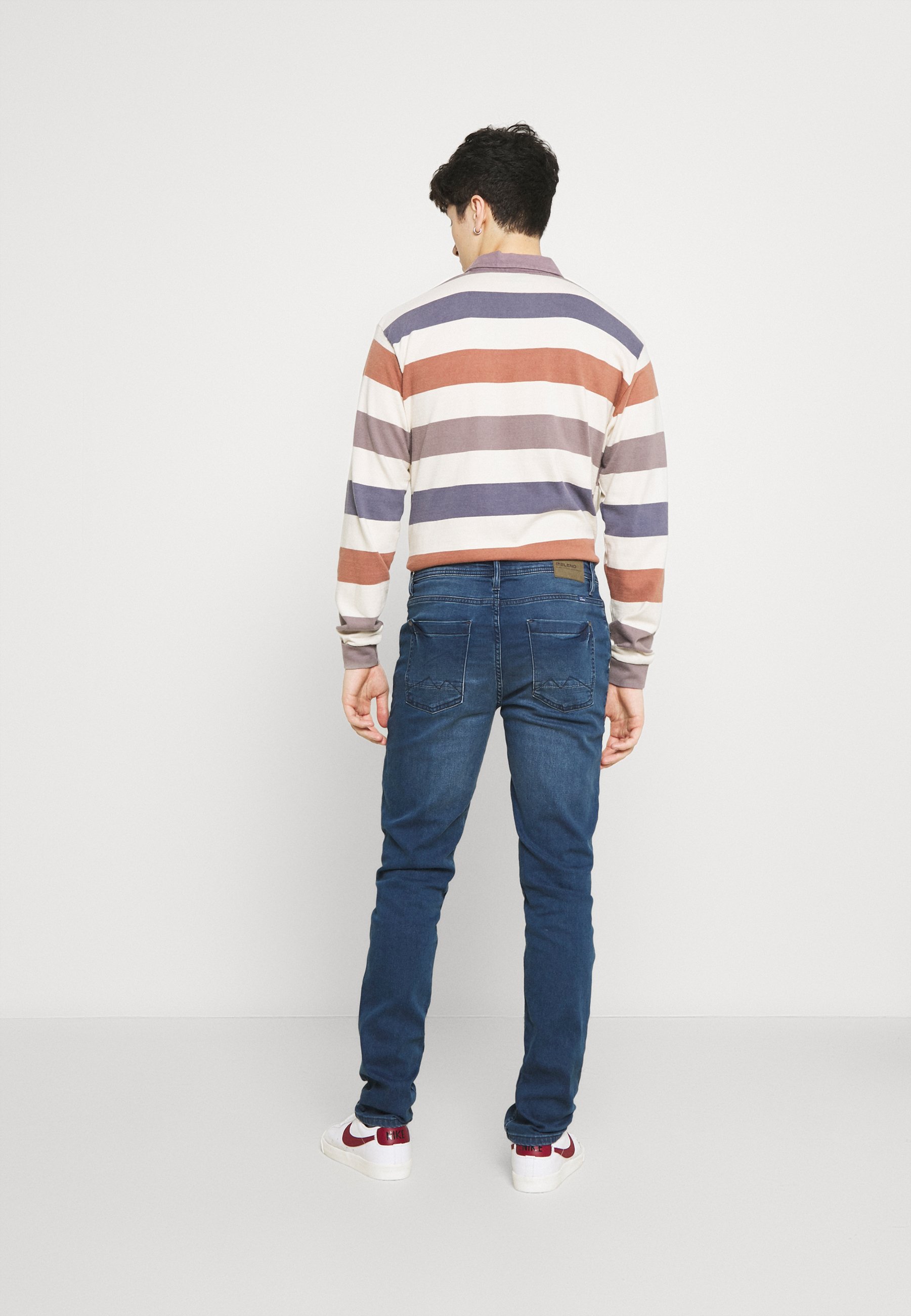 Blend TWISTER FIT JOGG - Jeans Tapered Fit - denim middle blue/blue -  Zalando.co.uk