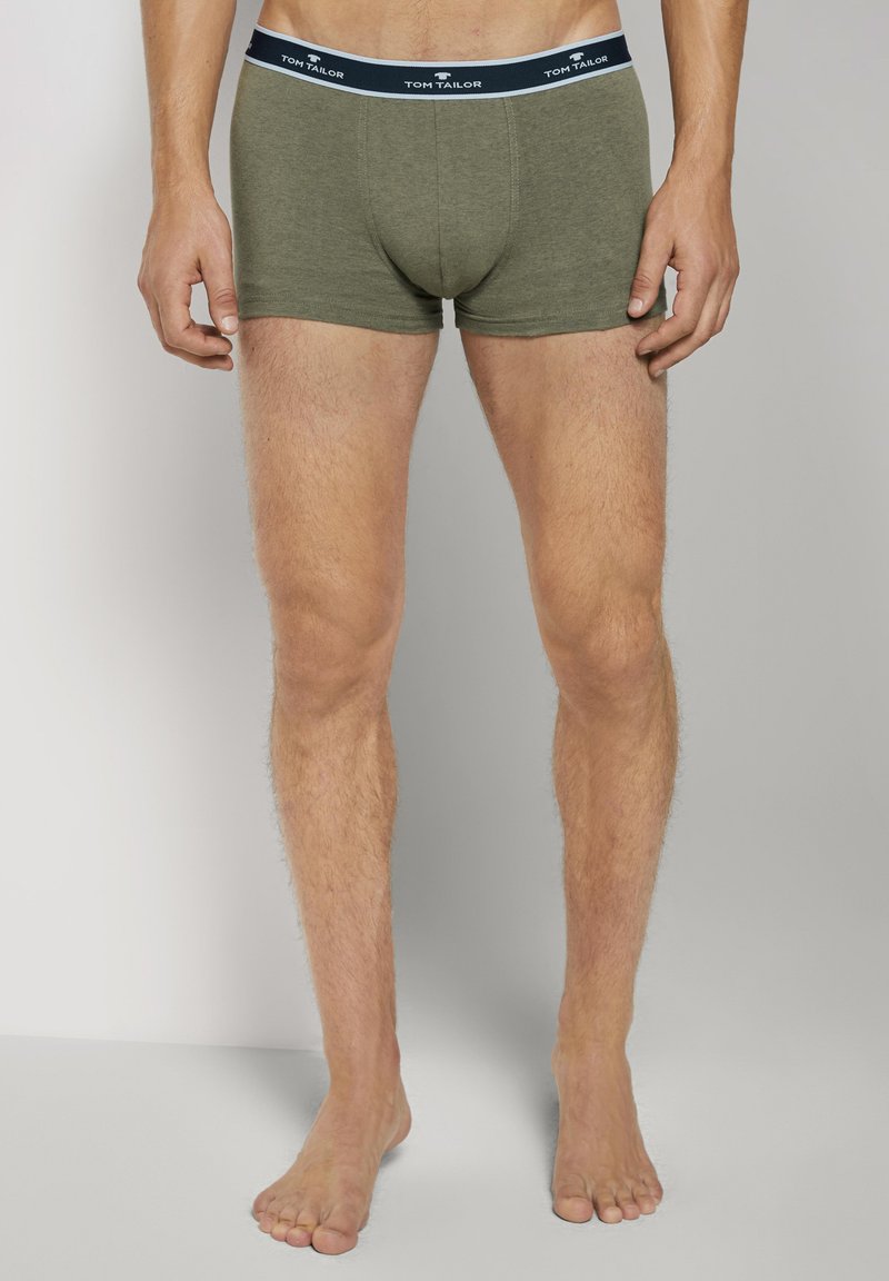 TOM TAILOR 2 PACK - Boxers - green medium melange