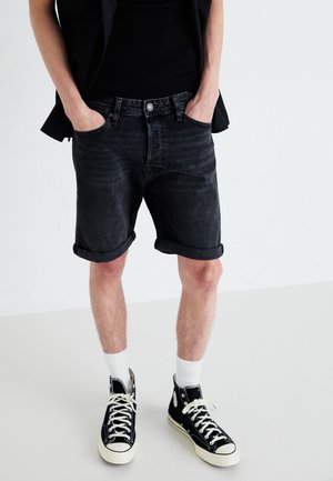 Jack & Jones JJICHRIS JJORIGINAL - Farkkushortsit - black denim