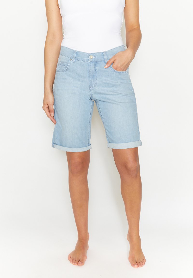 Angels BERMUDA TU IM LOOK - Jeansshort - blau