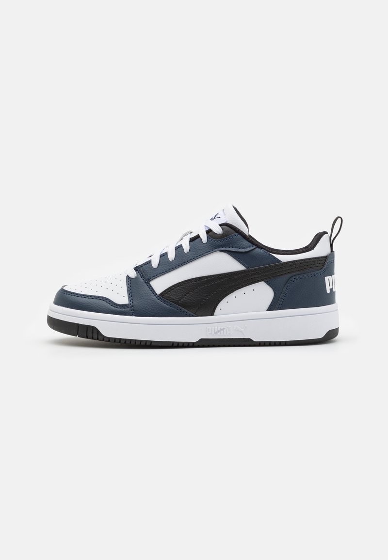 Puma - REBOUND - Sneaker low - white/black/club navy, Vergrößern