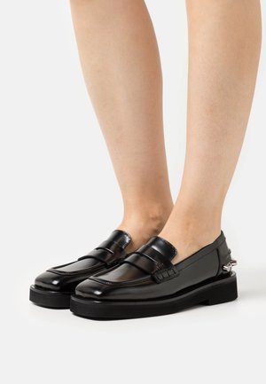 LOAFERS - Slip-ons - black