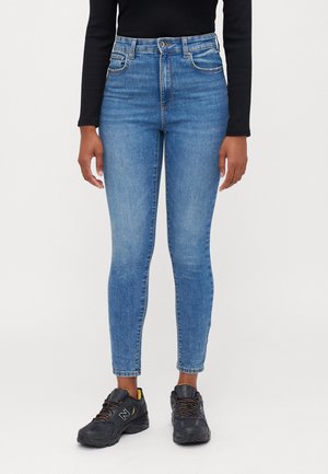 Skinny-Farkut - blue denim